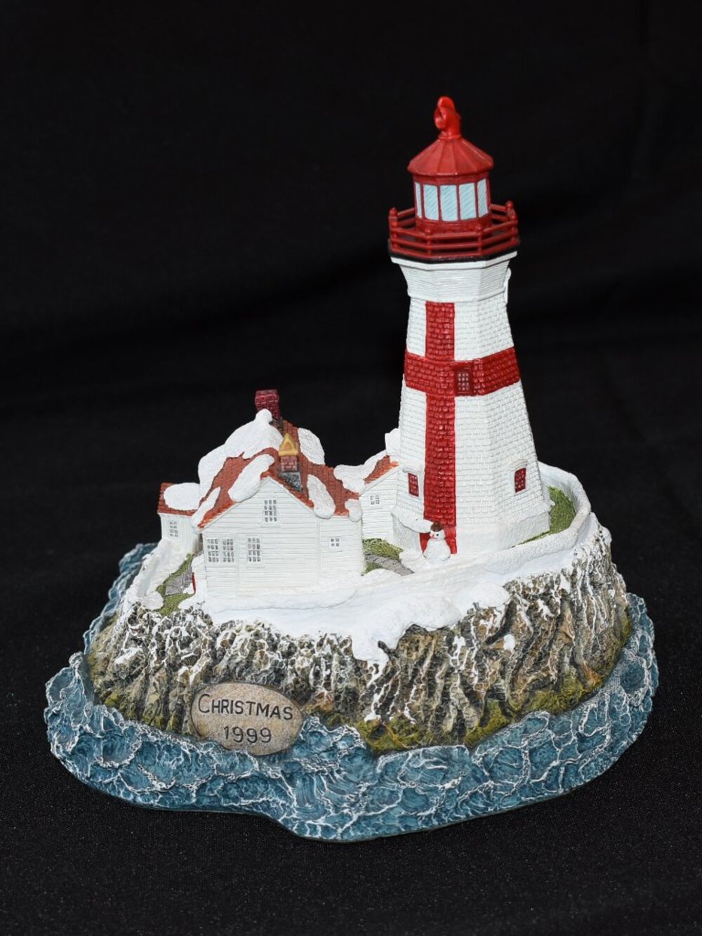 Harbour Lights Christmas 1999 Quoddy Lighthouse Canada #708